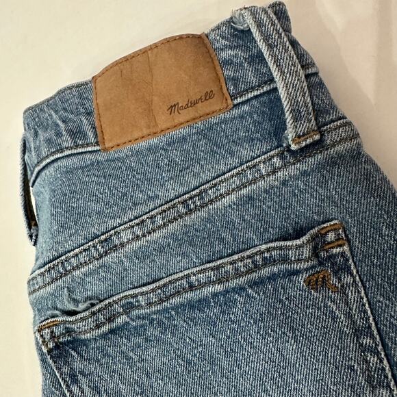 Madewell Women's The Perfect Vintage Wash Jean Fringe Hem Size 25 - Picture 2 of 8